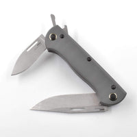 Benchmade Pocket Knife - Weekender Grey G10 Handle Slip-Joint Multi-Blade | 317 ,