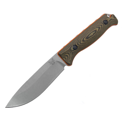 Benchmade Skinner Knife - Saddle Mountain Richlite/Orange Handle | 15002-1 ,