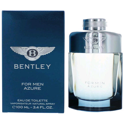 Bentley Azure by Bentley, 3.4 oz Eau De Toilette Spray for Men ,