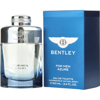 Bentley Azure by Bentley, 3.4 oz Eau De Toilette Spray for Men ,