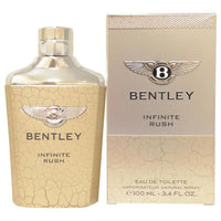 Bentley Infinite Rush by Bentley, 3.4 oz Eau De Toilette Spray for Men ,