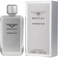Bentley Momentum by Bentley, 3.4 oz Eau De Toilette Spray for Men ,