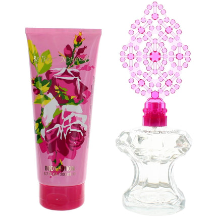 Betsey Johnson Women's Gift Set - Eau De Parfum Spray and Body Lotion, 2 Piece ,