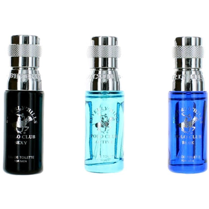 Beverly Hills Polo Club Men's Variety Set - Blue Exclusive Collection, 3 Piece ,