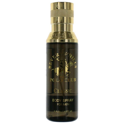 BHPC Classic by Beverly Hills Polo Club, 6 oz Body Spray for Men ,