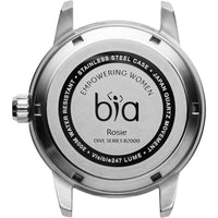 BIA Women's Quartz Watch - Rosie Rotating Bezel Blue Dial Silver Bracelet | B1014 ,