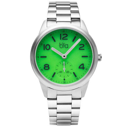 BIA Women's Quartz Watch - Suffragette Green Dial Stainless Steel Bracelet | B1005 ,