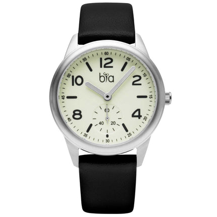 BIA Women's Quartz Watch - Suffragette White Dial Soft Genuine Leather Strap | B1010 ,