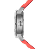 Bia Women's Watch - Rosie Rotating Bezel Date Display Pink Dial Rubber Strap | B2010 ,