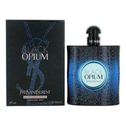 Black Opium by Yves Saint Laurent, 3 oz Eau De Parfum Intense Spray for Women ,