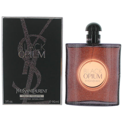 Black Opium by Yves Saint Laurent, 3 oz Eau De Toilette Spray for Women ,