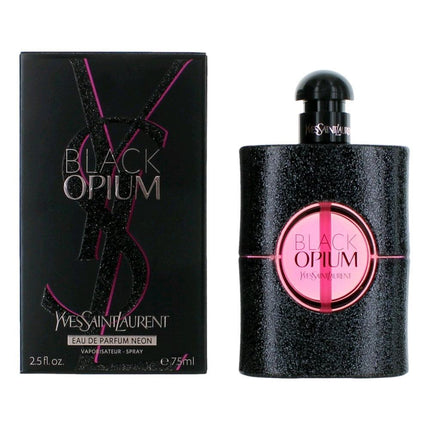 Black Opium Neon by Yves Saint Laurent, 2.5 oz Eau De Parfum Spray for Women ,