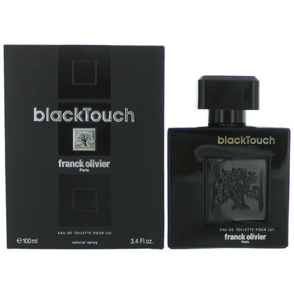 Black Touch by Franck Olivier, 3.4 oz Eau De Toilette Spray for Men ,