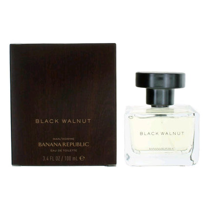 Black Walnut by Banana Republic, 3.4 oz Eau De Toilette Spray for Men ,