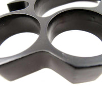 BladesUSA Knuckle - 4.5 inches Overall Four Finger Black Standard Size | PK-807B ,