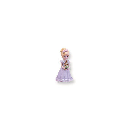 Blonde Age 4 Porcelain Figurine ,