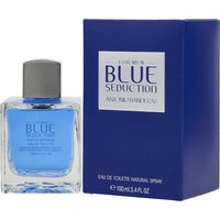 Blue Seduction by Antonio Banderas, 3.4 oz Eau De Toilette Spray for Men ,