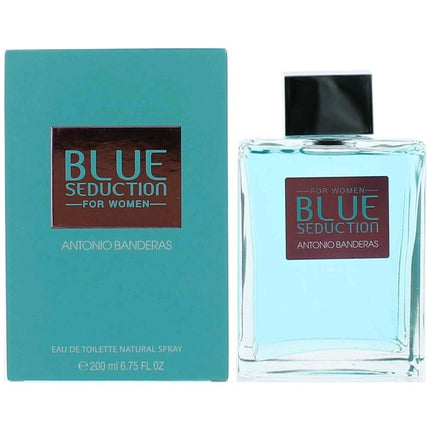 Blue Seduction by Antonio Banderas, 6.7 oz Eau De Toilette Spray for Women ,