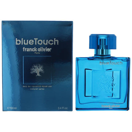 Blue Touch by Franck Olivier, 3.4 oz Eau De Toilette Spray for Men ,