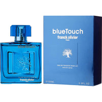 Blue Touch by Franck Olivier, 3.4 oz Eau De Toilette Spray for Men ,