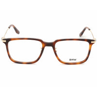 BMW Men's Eyeglasses - Blonde Havana Rectangular Full Rim Plastic Frame | BW5037 053 ,