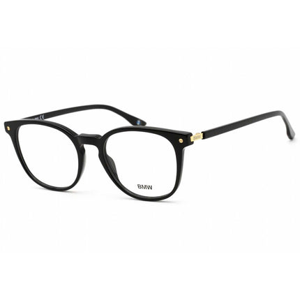 BMW Men's Eyeglasses - Shiny Black Full Rim Plastic Frame Fixed Nose Pads | BW5032 001 ,