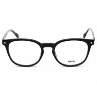 BMW Men's Eyeglasses - Shiny Black Full Rim Plastic Frame Fixed Nose Pads | BW5032 001 ,