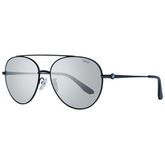 BMW Men's Sunglasses - Smoke Mirror Polycarbonate Lens Aviator Frame | BW0006 02C