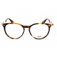 Bmw Unisex Eyeglasses - Full Rim Dark Havana Round Shape Plastic Frame | BW5003-H 052 ,