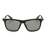 BMW Unisex Sunglasses - Matte Black Square Full-rim Plastic Frame | BW0002-H 02D ,