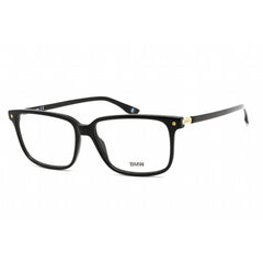 BMW Women's Eyeglasses - Clear Demo Lens Shiny Black Acetate Square Frame | BW5033 001