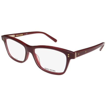 Bobbi Brown Women's Eyeglasses - Red Rectangular Frame | BOBBI BROWN THE WILSON 0S00 ,