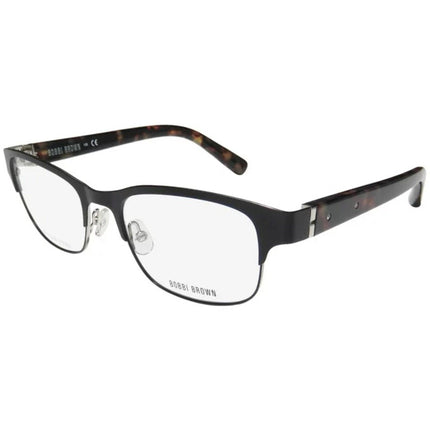 Bobbi Brown Women's Eyeglasses - Semi Matt Black Metal | BOBBI BROWN THE SAM US 0T8T ,