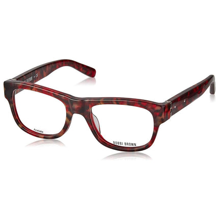 Bobbi Brown Women's Eyeglasses - The Addison Havana Burgundy Frame | 08Q8-48-18-135 ,