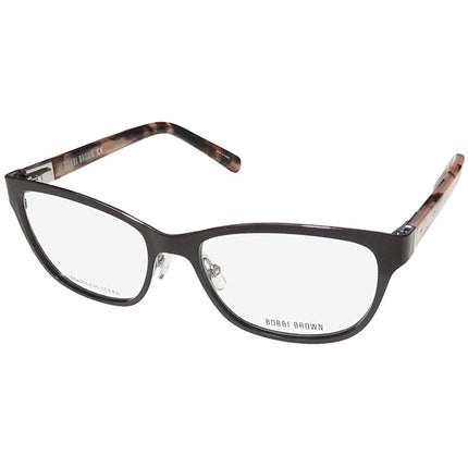 Bobbi Brown Women's Eyeglasses - The Kylie Brown and Silver Frame | 0QVG-53-16-135 ,