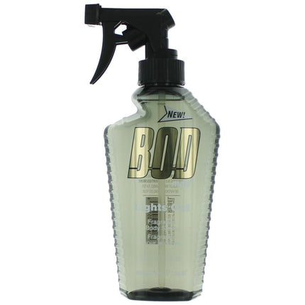 Bod Man Lights Out by Parfums De Coeur, 8 oz Frgrance Body Spray for Men ,