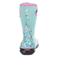 Bogs Girls Insulated Boots - Classic Cattail Mint Green Multi | 72277-332 ,