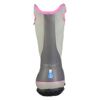 Bogs Kid's Rain Boots - Slushie gray Multi Solid Insulated | 72292-062 ,
