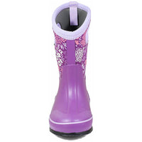 Bogs Kids' Boots - Classic Northwest Garden, Violet Multi, Size 11 | 72446-546-110 ,