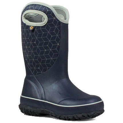 Bogs Kids' Boots - Slushie Web Geo Rain, Dark Blue Multi | 72291-469 ,