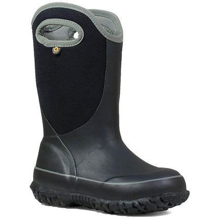 Bogs Kids' Insulated Rain Boots - Slushie Solid, Black Multi | 72292-009 ,