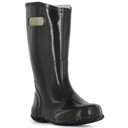 Bogs Kids' Lightweight Boots - Rainboot Solid, Black, Size 11 | 71325-001-110 ,