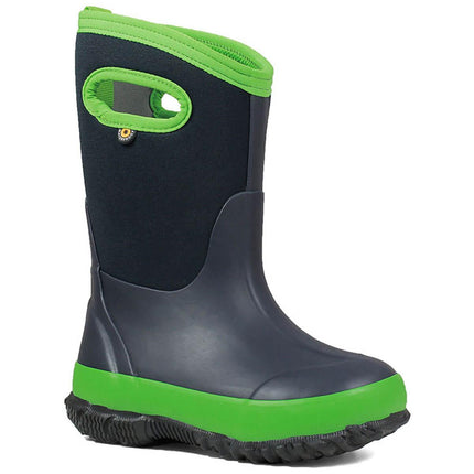 Bogs Kids' Winter Boots - Classic Matte, Navy/Green | 72328-411 ,