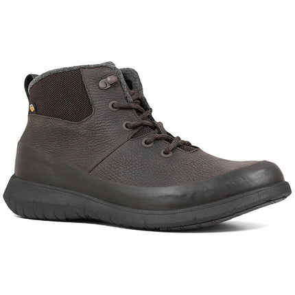 Bogs Men's Casual Boots - Freedom Lace Mid, Dark Brown, Size 10M | 72470-201-100 ,