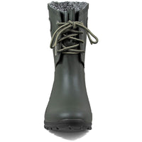 Bogs Women's Boots - Amanda Plush Rain, Dark Green (72103-301) ,