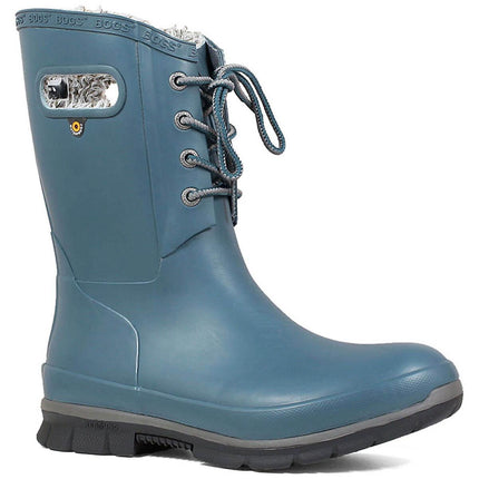 Bogs Women's Boots - Amanda Plush Rain, Legion Blue (72103-423) ,