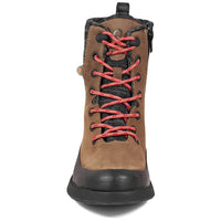 Bogs Women's Boots - Freedom Lace Waterproof Leather, Cognac - Size 7 | 72412-221-070 ,