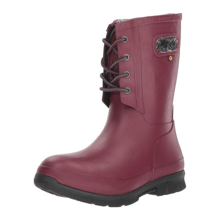 Bogs Women's Insulated Boots - Amanda Burgundy Plush | 72103-601 ,