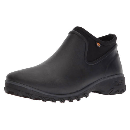 Bogs Women's Slip On - Sauvie Chelsea Black Waterproof | 72201-001 ,