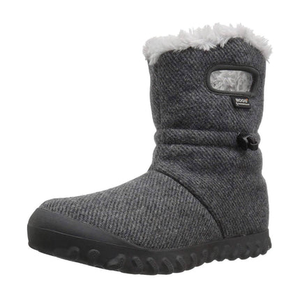 Bogs Women's Snow Boot - B-Moc Charcoal Insulated | 72106-013 ,
